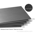 1000x1200x2.0mm Custom 3K Twill Matte Carbon Fiber Plate